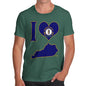 Men's I Love Kentucky T-Shirt