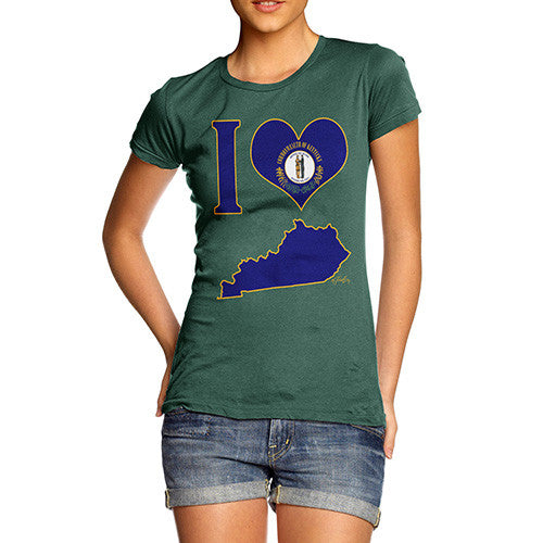 Women's I Love Kentucky T-Shirt