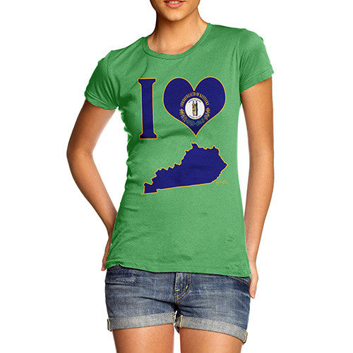 Women's I Love Kentucky T-Shirt