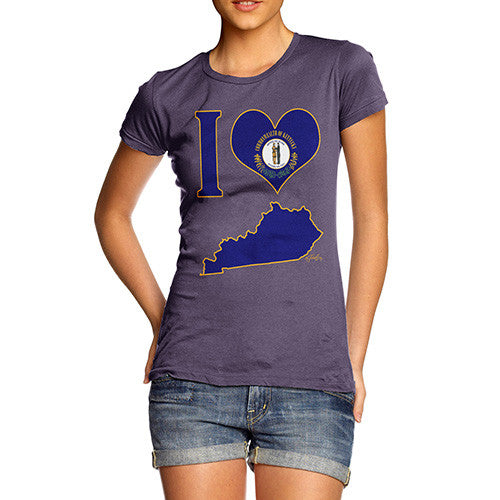 Women's I Love Kentucky T-Shirt