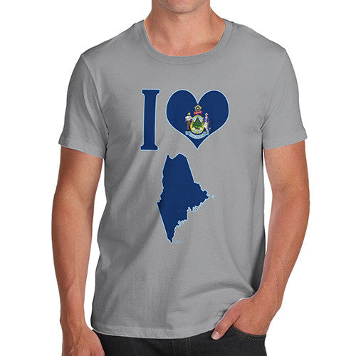 Men's I Love Maine T-Shirt