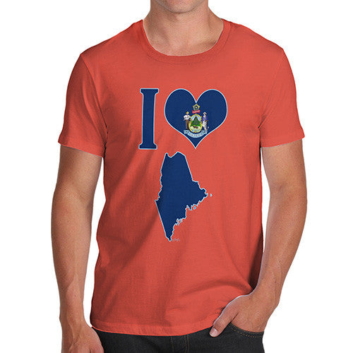 Men's I Love Maine T-Shirt