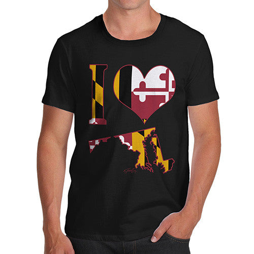 Men's I Love Maryland T-Shirt