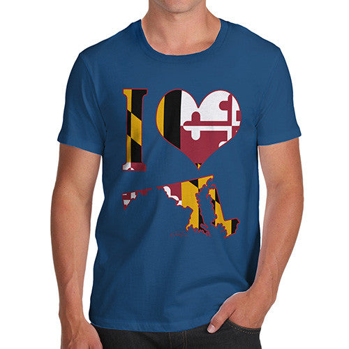 Men's I Love Maryland T-Shirt