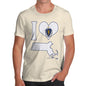 Men's I Love Massachusetts T-Shirt