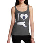 Women's I Love Massachusetts Tank Top