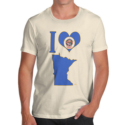 Men's I Love Minnesota T-Shirt