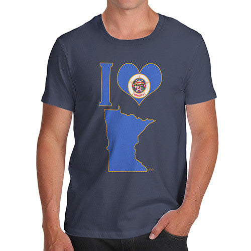 Men's I Love Minnesota T-Shirt