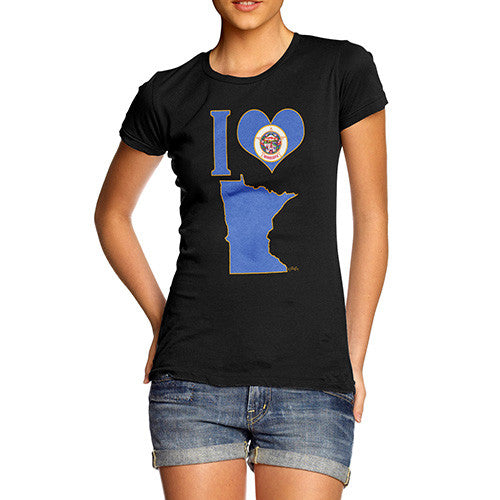 Women's I Love Minnesota T-Shirt