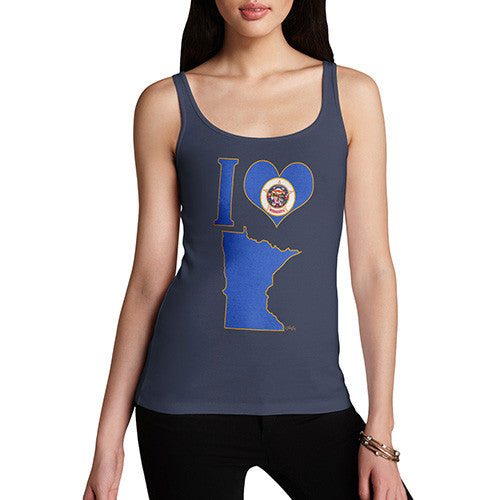 Women's I Love Minnesota Tank Top