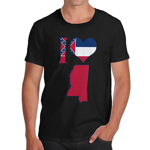 Men's I Love Mississippi T-Shirt