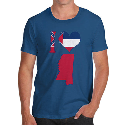 Men's I Love Mississippi T-Shirt