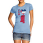 Women's I Love Mississippi T-Shirt