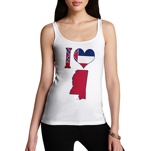 Women's I Love Mississippi Tank Top