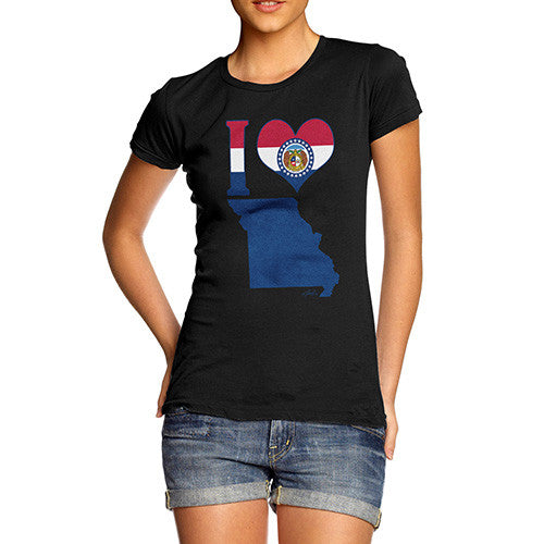 Women's I Love Missouri T-Shirt