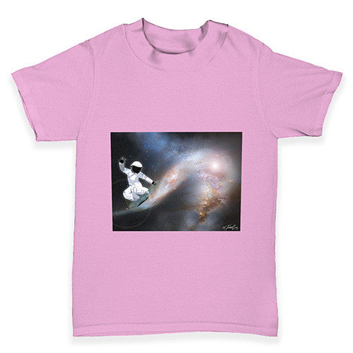 Space Surfing Baby Toddler T-Shirt