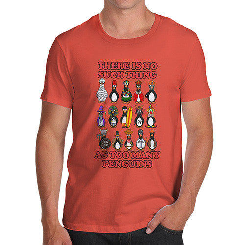 Too Many Penguins Men's T-Shirt