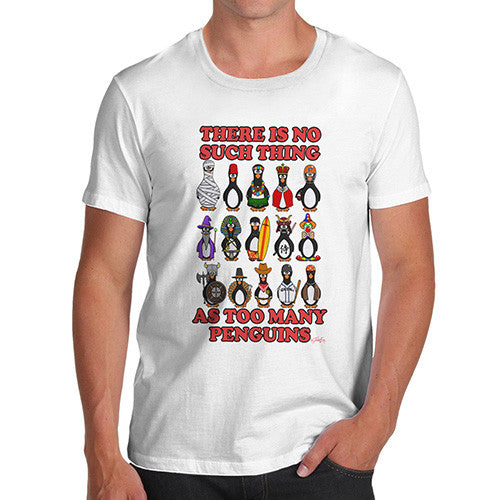 Too Many Penguins Men's T-Shirt