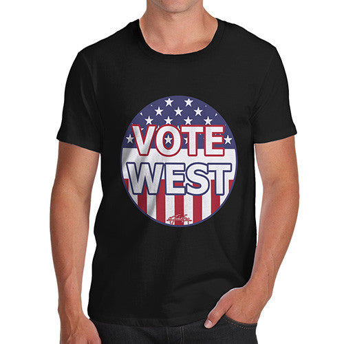 Men's Vote for Kanye West US President T-Shirt