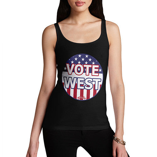 Women's Vote for Kanye West US President Tank Top