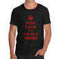 Men's Keep Calm and Solve A Murder T-Shirt