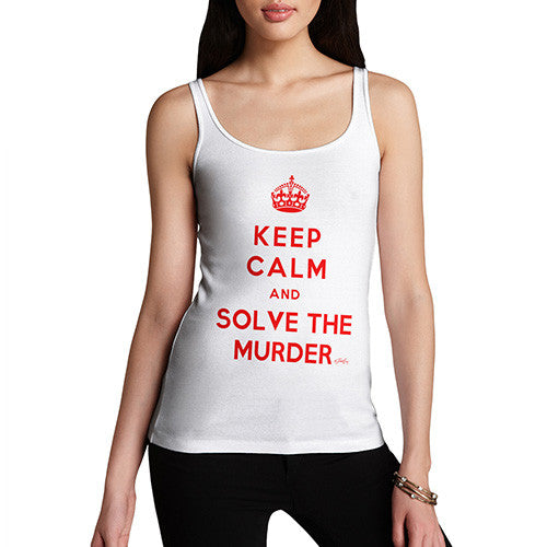 Women's Solve The Murder Tank Top