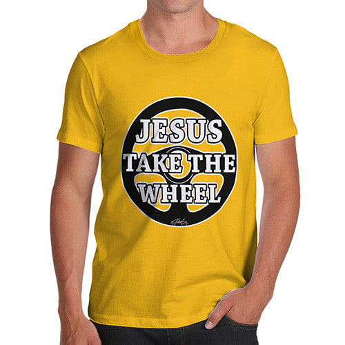 Men's Jesus Takes The Wheel T-Shirt