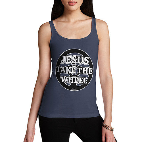 Women's Jesus Takes The Wheel Tank Top