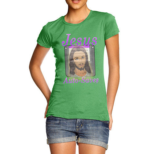 Women's Jesus AutoSaves T-Shirt