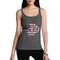 Women's America Rugby Ball Flag Tank Top