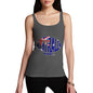 Women's Australia Rugby Ball Flag Tank Top