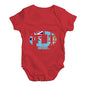 Baby Onesies Fiji Rugby Ball Flag Baby Unisex Baby Grow Bodysuit Newborn Red