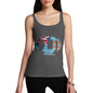 Women's Fiji Rugby Ball Flag Tank Top