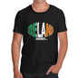 Men's Ireland Rugby Ball Flag T-Shirt