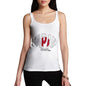 Women's Japan Rugby Ball Flag Tank Top