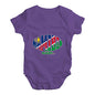 Baby Onesies Namibia Rugby Ball Flag Baby Unisex Baby Grow Bodysuit 3-6 Months Plum