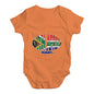 Funny Infant Baby Bodysuit Onesies South Africa Rugby Ball Flag Baby Unisex Baby Grow Bodysuit 18-24 Months Orange