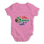 Cute Infant Bodysuit South Africa Rugby Ball Flag Baby Unisex Baby Grow Bodysuit 6-12 Months Pink