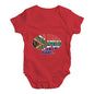 Baby Onesies South Africa Rugby Ball Flag Baby Unisex Baby Grow Bodysuit Newborn Red