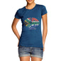 Women's South Africa Rugby Ball Flag T-Shirt