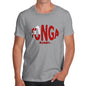 Men's Tonga Rugby Ball Flag T-Shirt