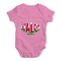 Baby Boy Clothes Wales Rugby Ball Flag Baby Unisex Baby Grow Bodysuit Newborn Pink