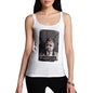 Women's Blood Splatter Mugshot Tank Top