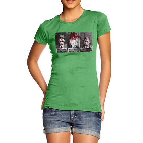 Women's Bloody Mugshot T-Shirt