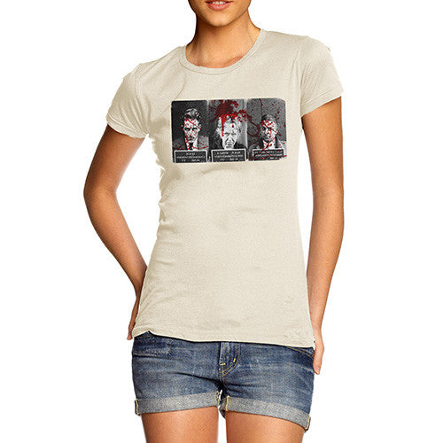 Women's Bloody Mugshot T-Shirt