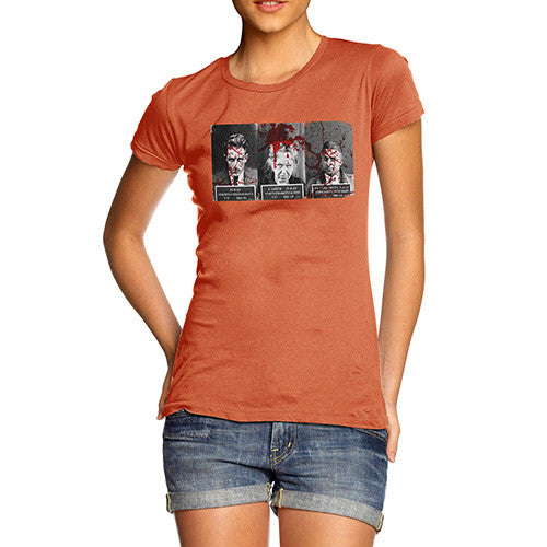 Women's Bloody Mugshot T-Shirt