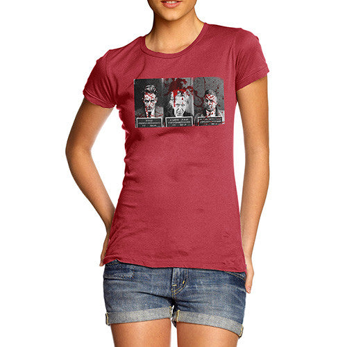 Women's Bloody Mugshot T-Shirt