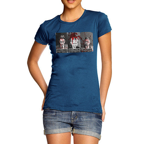 Women's Bloody Mugshot T-Shirt