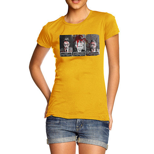 Women's Bloody Mugshot T-Shirt
