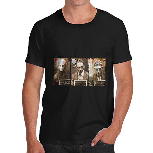 Men's Zombie Mugshots T-Shirt